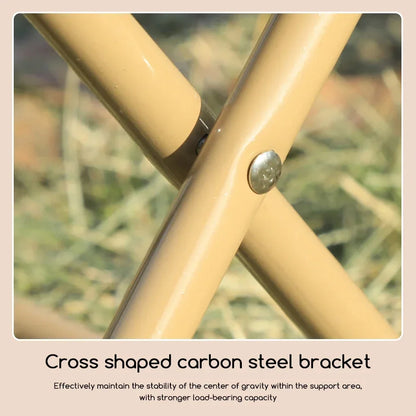 **AdventureEase Foldable Backpack Stool™**