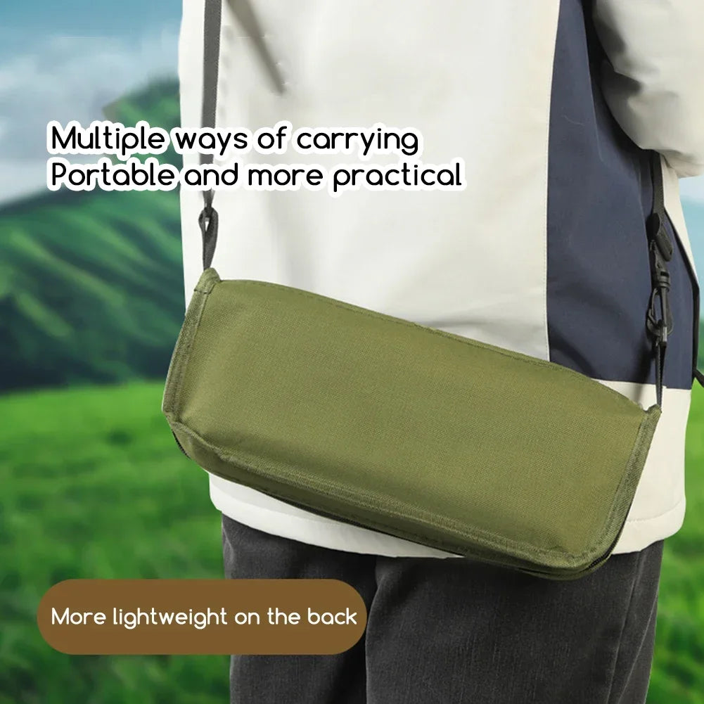 **AdventureEase Foldable Backpack Stool™**